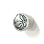 Zinc alloy mini 40MM flat 4 layer grinder grinder - Grey