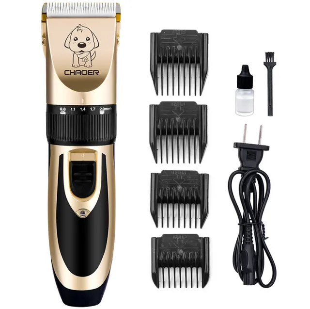 Professional Pet Dog Hair Trimmer Animal Grooming With Electric Nail Clippers Cat Cutter Machine Shaver Scissor Clipper 110 220V Au - Shop at LoveMi