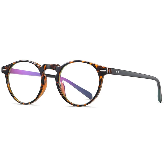 Retro blue light glasses - Tortoiseshell