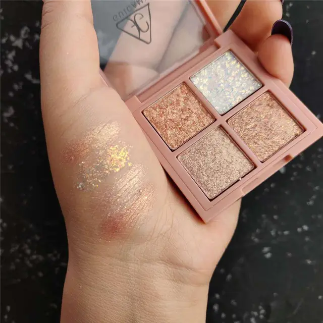 Pearlescent Glitter Makeup Palette - Color 6
