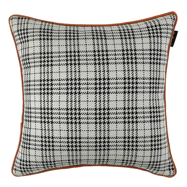 Pillow Sofa Cushion Back Pillow Case Core Waist Pillow - Blacka