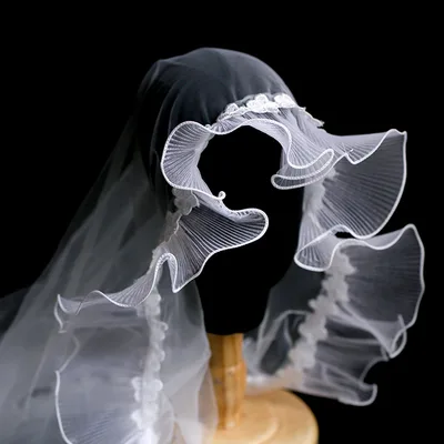 Vintage fairytale bridal lace veil White - Shop at LoveMi