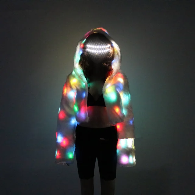 Stage lighting costumes - White