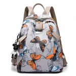 Oxford Cloth high-capacity women's backpack - Butterfly