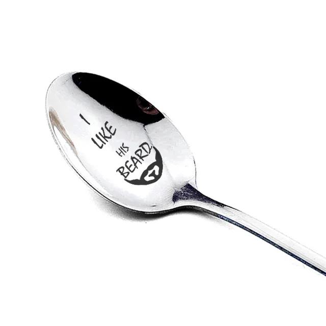 Stainless Steel Long Handle Spoons And Spoons For Lovers B - Shop at LoveMi