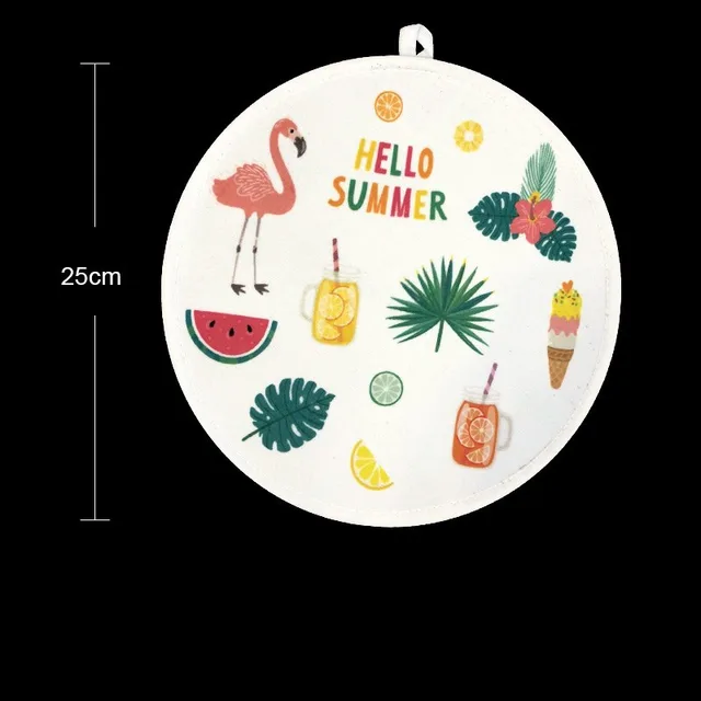 Christmas round placemat - 6Style