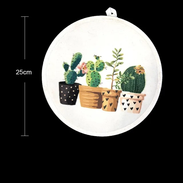 Christmas round placemat - 8Style