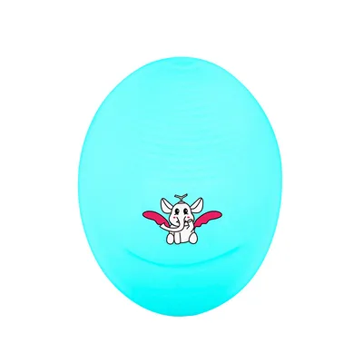 Electric Bamboo Charcoal Silicone Cleansing Instrument Egg Blue - Shop at LoveMi