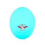 Electric Bamboo Charcoal Silicone Cleansing Instrument - Egg Blue