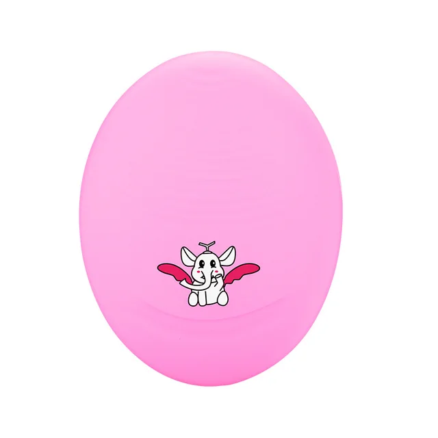 Electric Bamboo Charcoal Silicone Cleansing Instrument Egg Pink - Shop at LoveMi