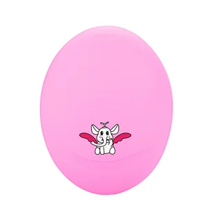 Electric Bamboo Charcoal Silicone Cleansing Instrument - Egg Pink