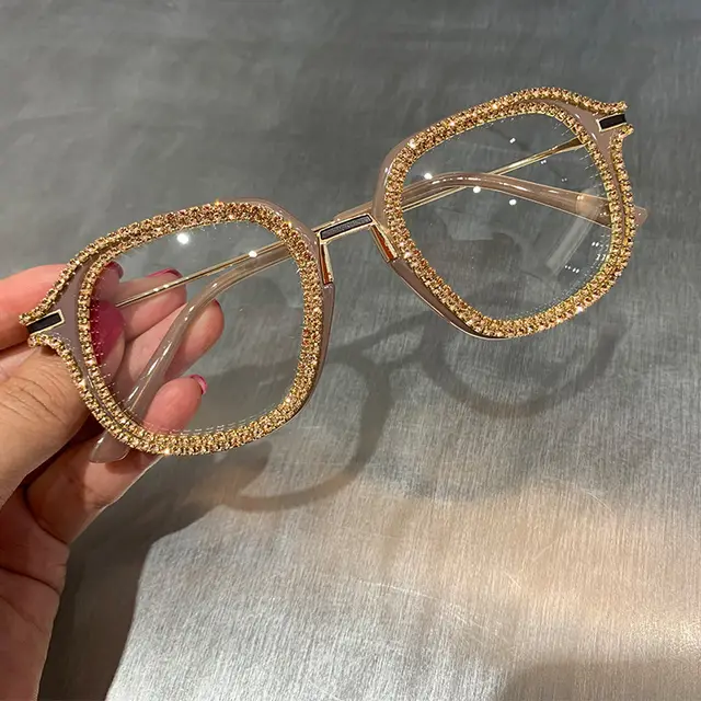 Diamond sunglasses - Gold