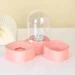 Unplugged Automatic Drinking Fountain For Dogs And Cats - Pink