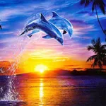 5D Cross Stitch Diamond Painting Pattern Home Decoration - 30X40Cm