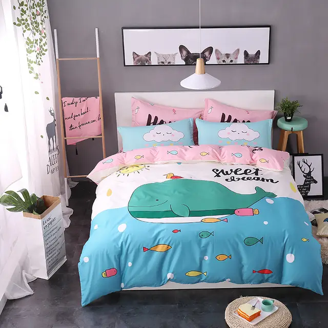 Cotton cartoon bedding - 9 Style