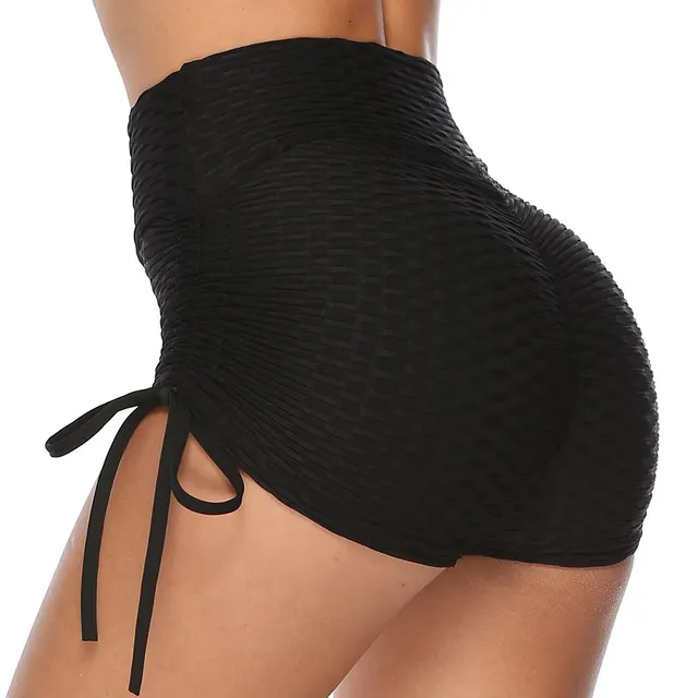 European and American bubble shorts bow Black - Shop at LoveMi