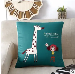 A generation of digital printing pillow pillow sofa sanding sofa cushion cover Home Furnishing supply manufacturers - W+Pillowcase + Pillow