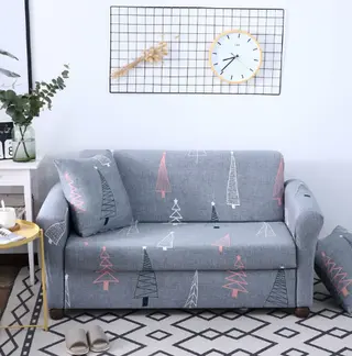 Elastic sofa cover - Light Gray
