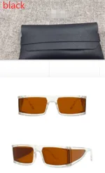 New Vintage Square Oversized Sunglasses - Brown With Glasses Bag