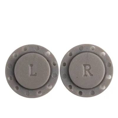 Hand Sewn Button Bag Clothes Placket Magnet Buckle Grey - Shop at LoveMi