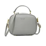 Simple casual pu female bag - Grey
