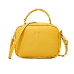 Simple casual pu female bag - Yellow