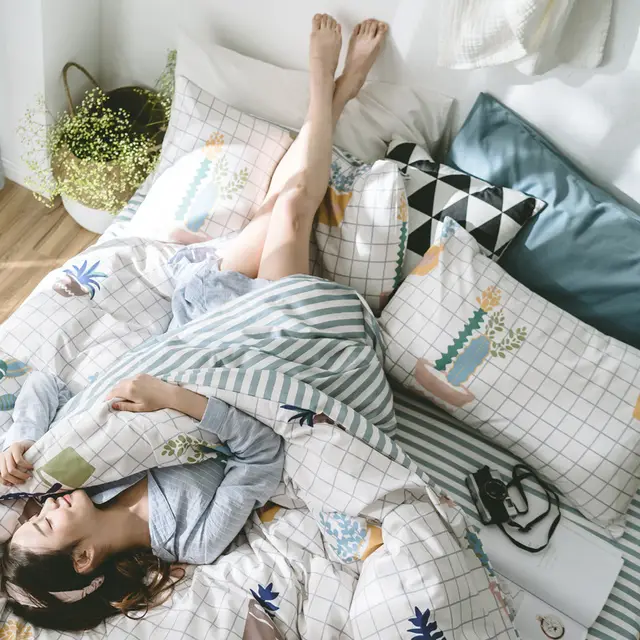 Pineapple double duvet cover spring and summer - Style Life