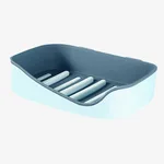 Toilet soap box toilet soap holder wall-mounted soap holder - Sky Blue