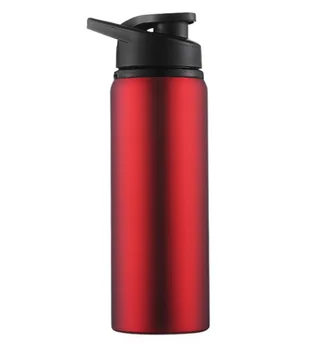 700ML Sports Water Bottle Stainless Steel - Red