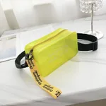 PVC packet jelly color - Yellow