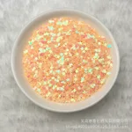 3mm five-pointed star sequin nail patch - Color Cinnamon