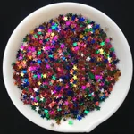 3mm five-pointed star sequin nail patch - Color Mixing