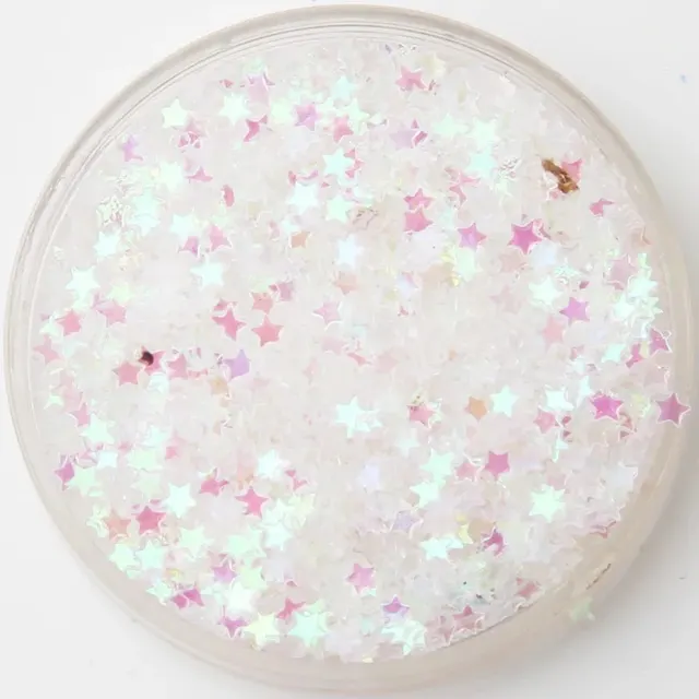3mm five pointed star sequin nail patch Color Transparent - Shop at LoveMi