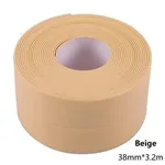 Kitchen mildew proof waterproof tape - Beige 10Pcs