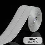 Kitchen mildew proof waterproof tape - Grey 10Pcs