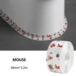 Kitchen mildew proof waterproof tape - Mouse 3Pcs