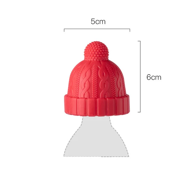 Champagne Wine Cork Sealing Hat Red 3Pcs - Shop at LoveMi
