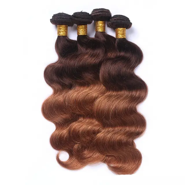 Real hair wig female real hair wavy body wave Brown - Shop at LoveMi