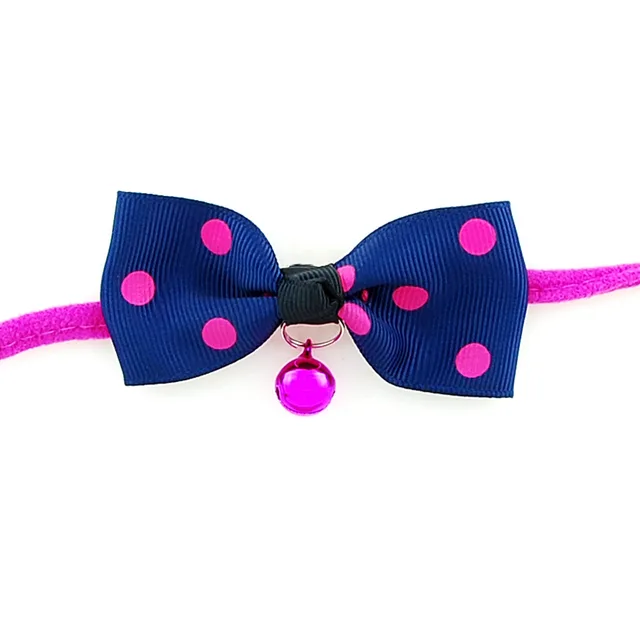 Pet accessories pet bow - Blue Dot