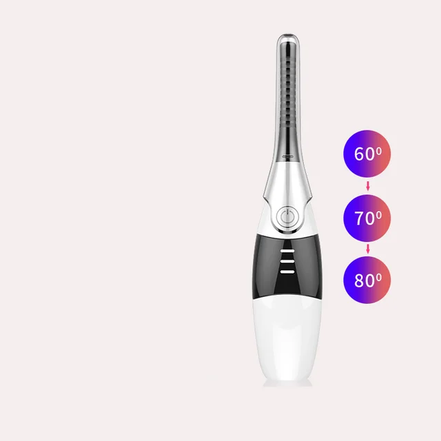 USB Rechargeable Electric Eyelash Curler White - Shop at LoveMi