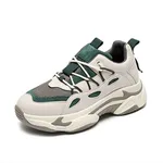 Women's platform casual shoes - Green