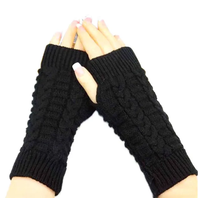 Female computer gloves - Black