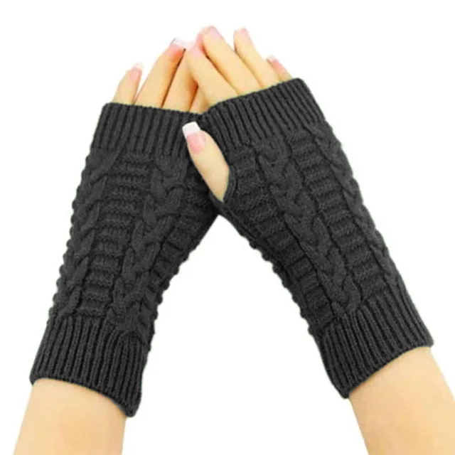 Female computer gloves - Dark Grey