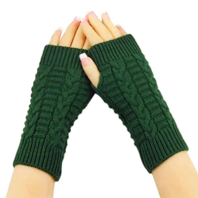 Female computer gloves - Green