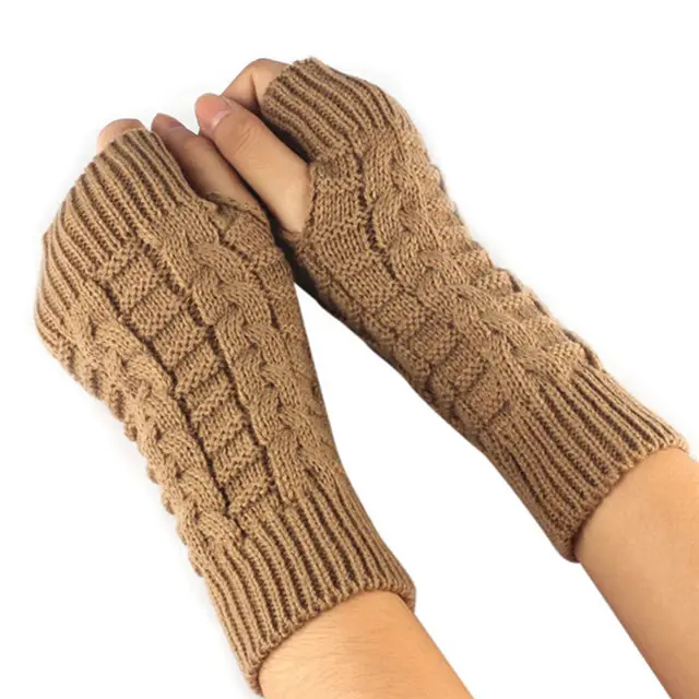 Female computer gloves - Khaki