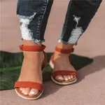 Leopard sandals - Yellow