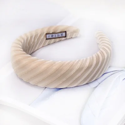 Korean Fashion All match Ladies Headband Beige - Shop at LoveMi