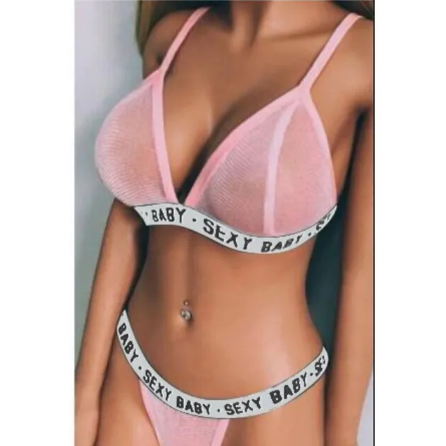 European and American sexy beach swimsuit Pink - Shop at LoveMi