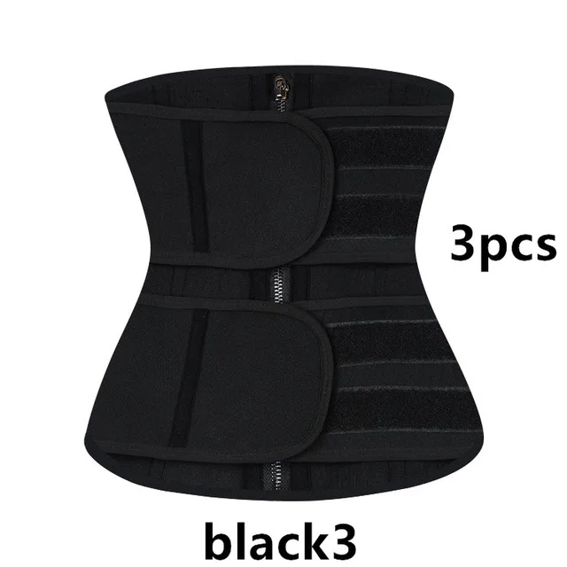 Women's corset corset - 3Pcs Black3