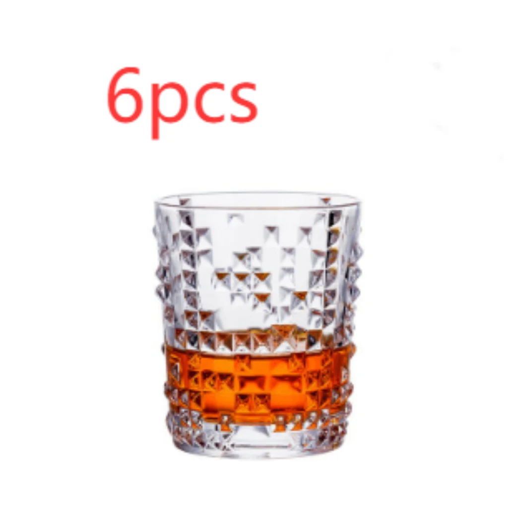 Online Celebrity Cafe Juice Cocktail Glass - 1 Cup Short 6Pcs